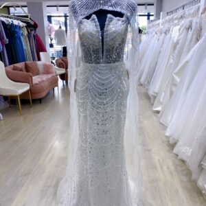 Sparkling evening dress